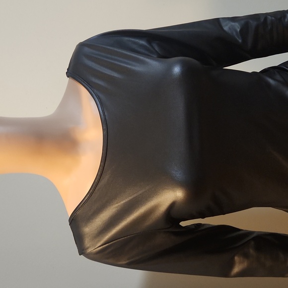 Liquid Spandex Midi Dress, Size 10 - Picture 3 of 5